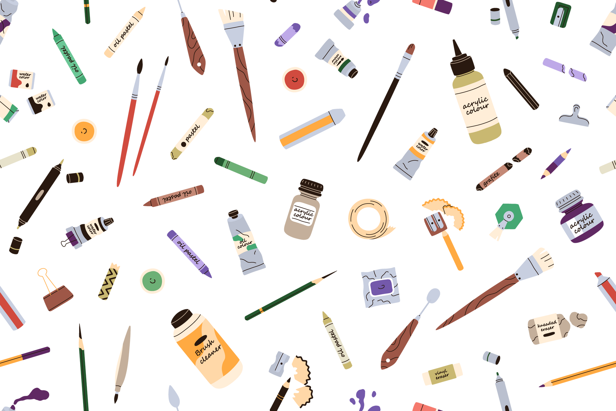 Art Tools Pattern